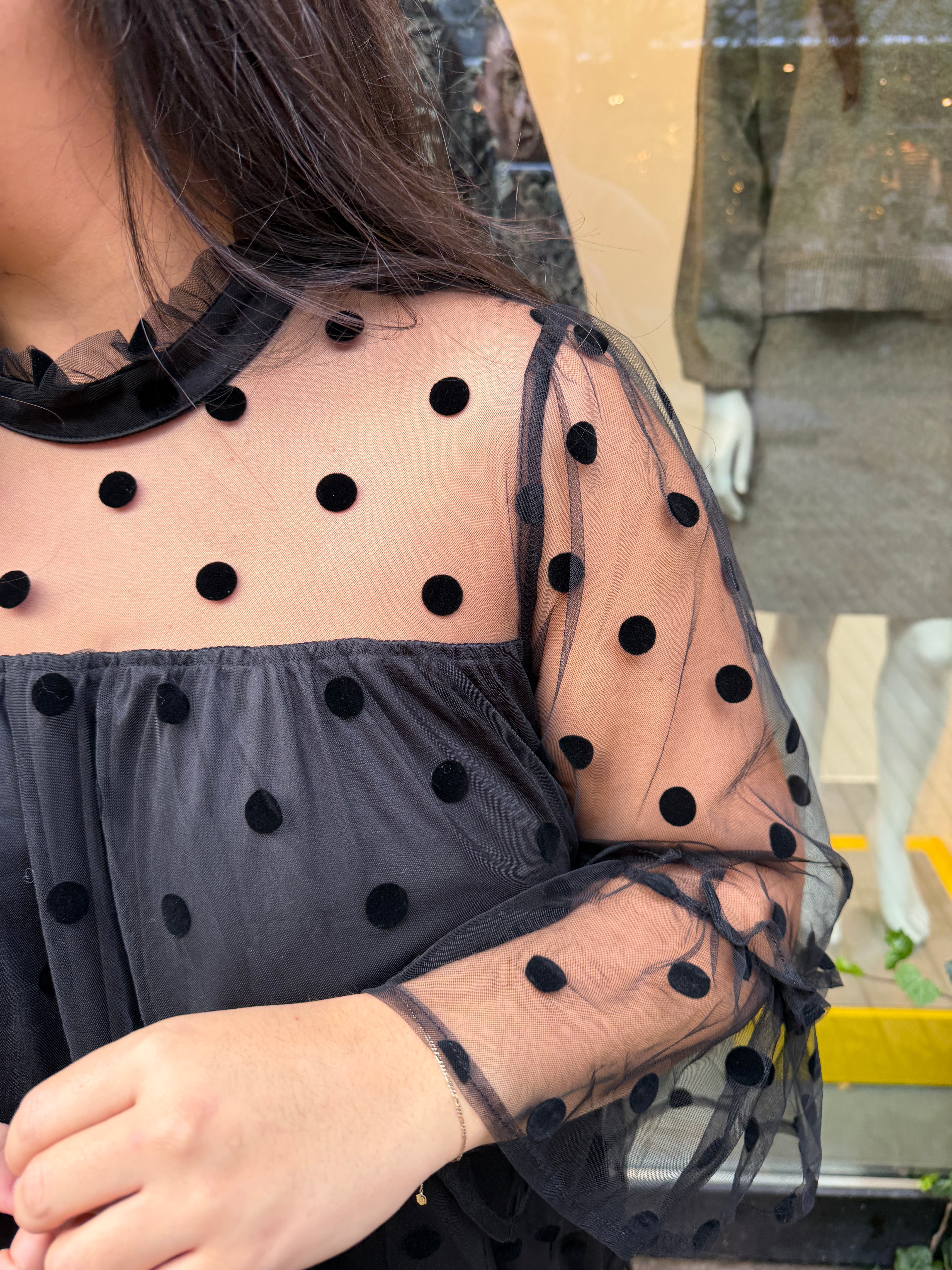 PCSALLY Short Dress - Black